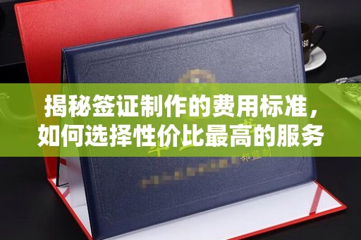 定安揭秘签证制作的费用标准，如何选择性价比最高的服务？