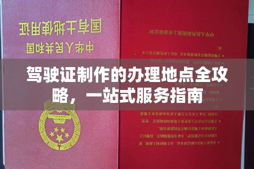 定安驾驶证制作的办理地点全攻略，一站式服务指南
