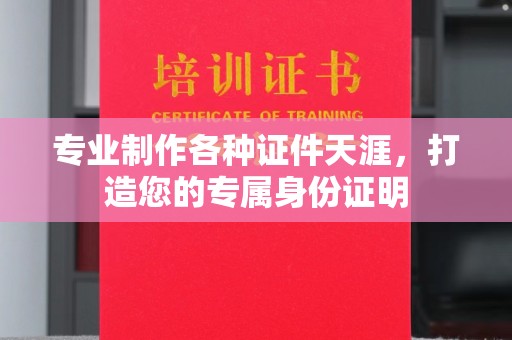 定安专业制作各种证件天涯，打造您的专属身份证明