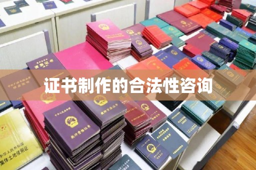 定安证书制作的合法性咨询