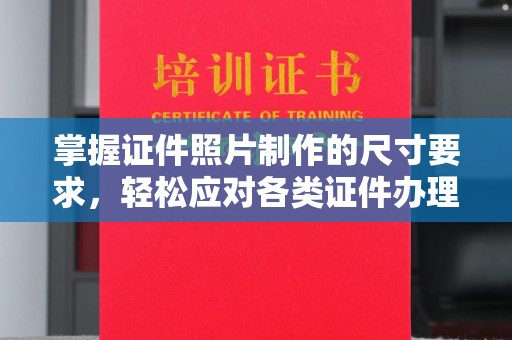 定安掌握证件照片制作的尺寸要求，轻松应对各类证件办理