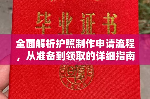 定安全面解析护照制作申请流程，从准备到领取的详细指南
