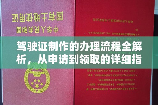 定安驾驶证制作的办理流程全解析，从申请到领取的详细指南