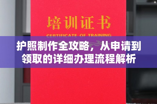 定安护照制作全攻略，从申请到领取的详细办理流程解析