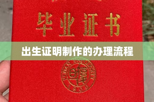 定安出生证明制作的办理流程