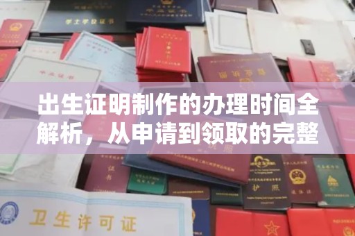定安出生证明制作的办理时间全解析，从申请到领取的完整指南