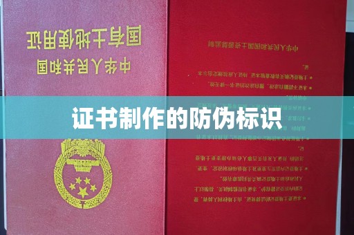 定安证书制作的防伪标识
