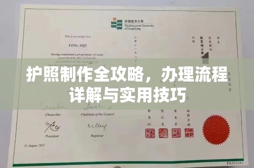 定安护照制作全攻略，办理流程详解与实用技巧