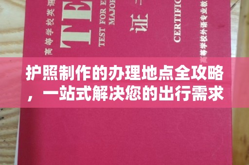 定安护照制作的办理地点全攻略，一站式解决您的出行需求