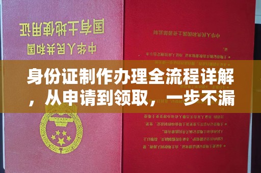 定安身份证制作办理全流程详解，从申请到领取，一步不漏！