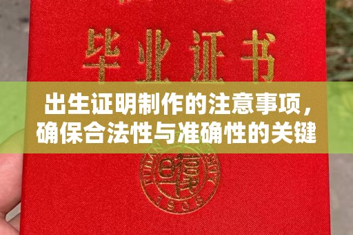 定安出生证明制作的注意事项，确保合法性与准确性的关键步骤